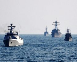 Antisipasi Gejolak LCS, Koarmabar Latihan Tempur di Laut Natuna