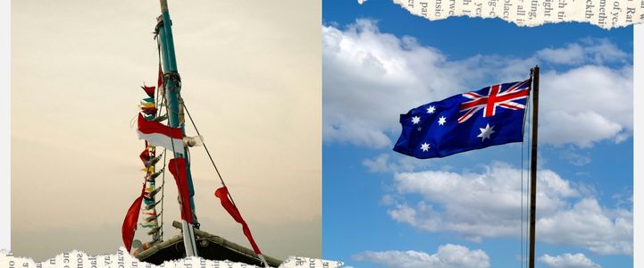 Ilustrasi Indonesia Australia.