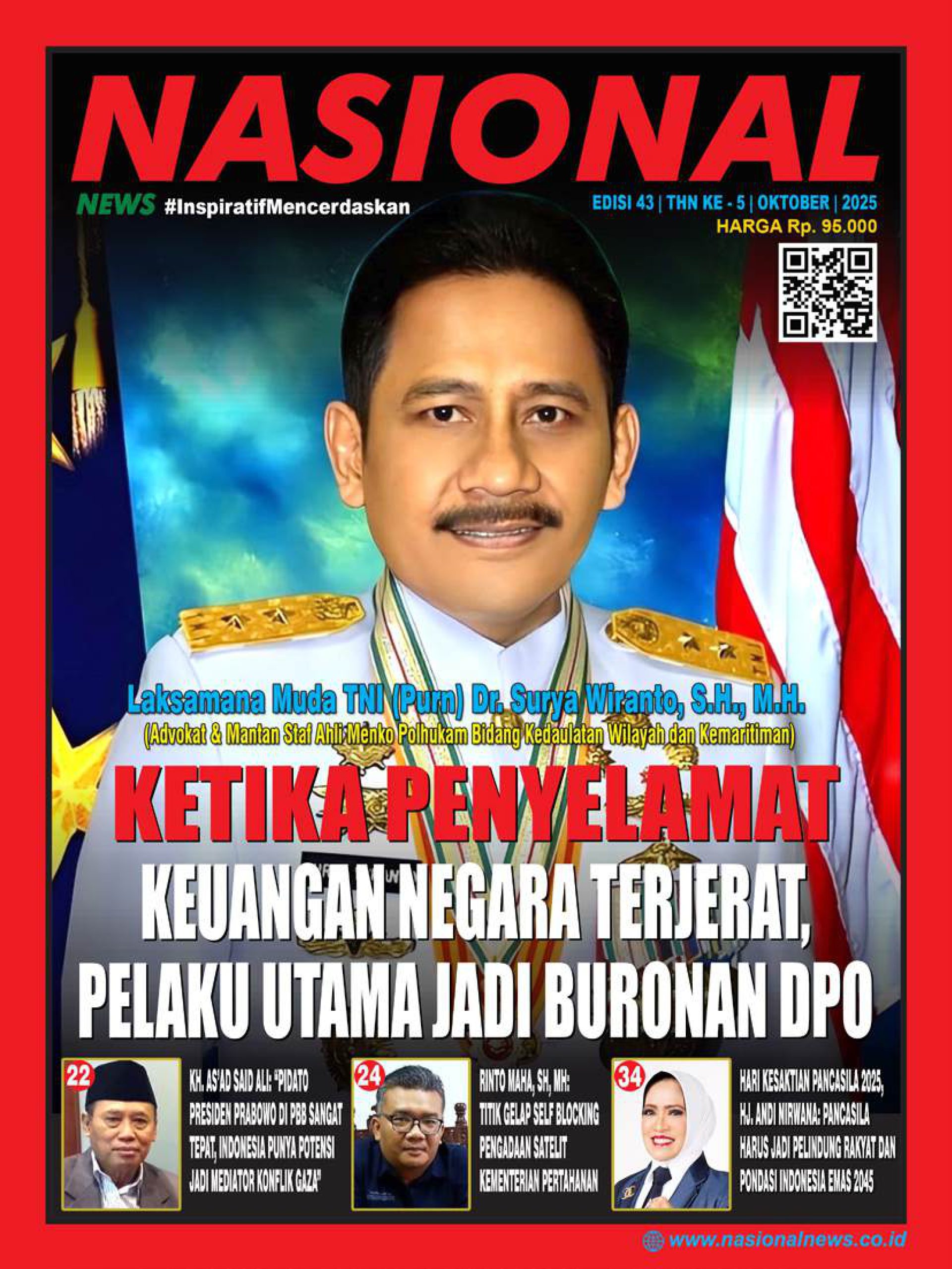 Majalah Nasional Edisi 43 Tahun Ke 5 Oktober 2025