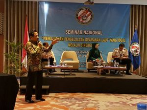 Laksda TNI Surya Wiranto: Perlu Sinergi dalam Pengelolaan Keamanan Laut