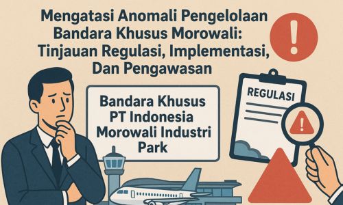 Mengatasi Anomali Pengelolaan Bandara Khusus Morowali: Tinjauan Regulasi, Implementasi, Dan Pengawasan