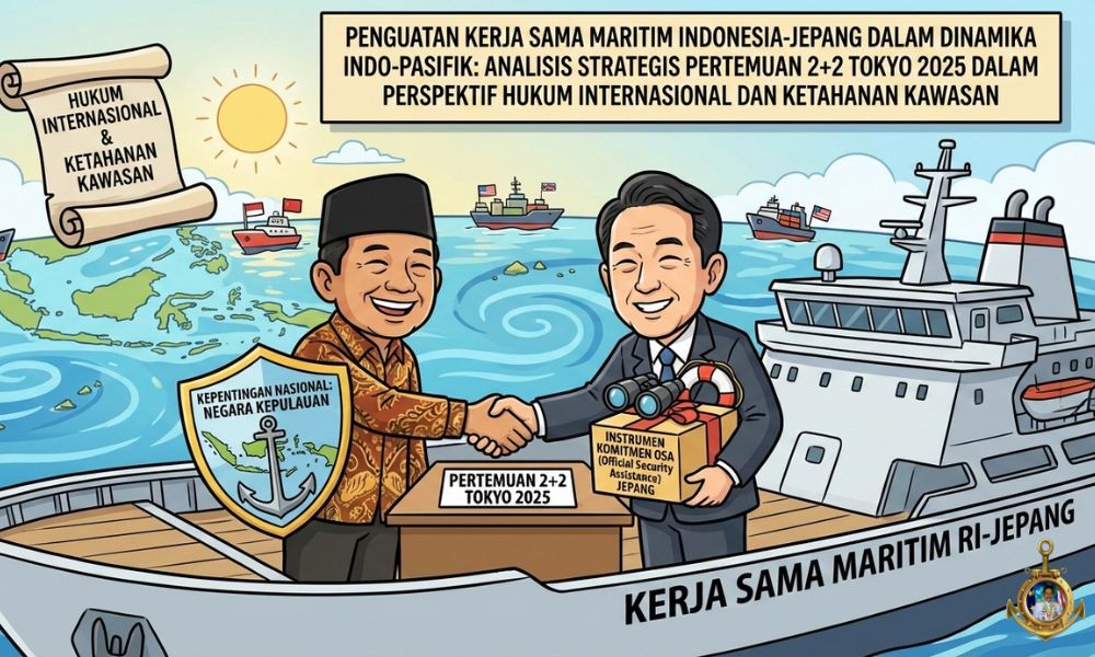 Penguatan Kerja Sama Maritim Indonesia-Jepang dalam Dinamika Indo-Pasifik: Analisis Strategis Pertemuan 2+2 Tokyo 2025 dalam Perspektif Hukum Internasional dan Ketahanan Kawasan