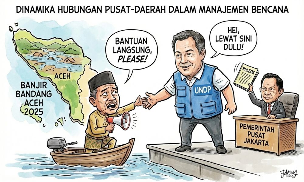 Dinamika Hubungan Pusat-Daerah Dalam Manajemen Bencana: Studi Kasus Komunikasi Pemerintah Aceh Dengan Lembaga Multilateral Pascabanjir Bandang 2025