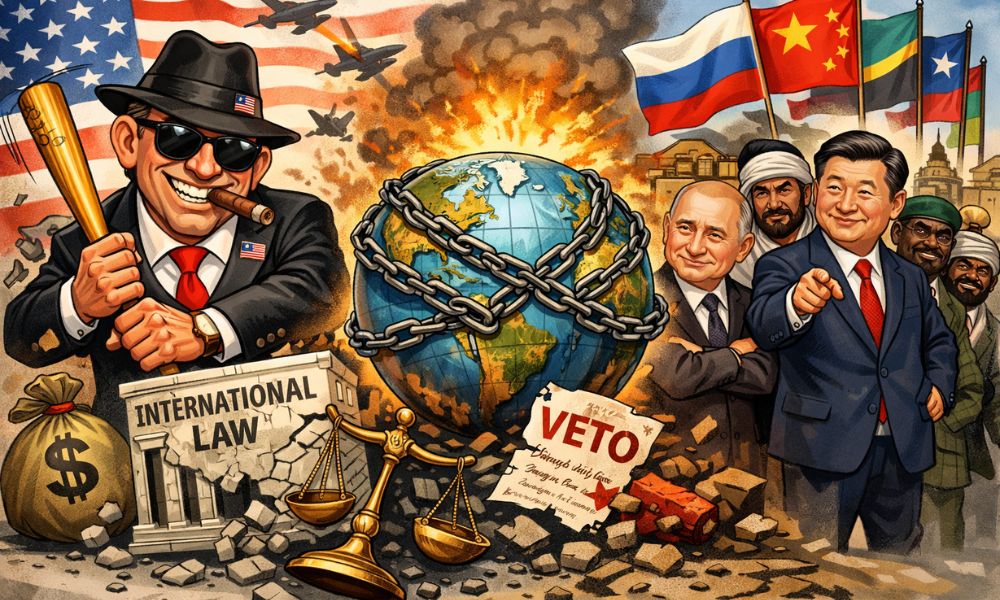 Premanisme Global Berjas Formal: Unilateralisme Amerika Serikat, ErosiHukum Internasional, dan Respons Dunia Multipolar