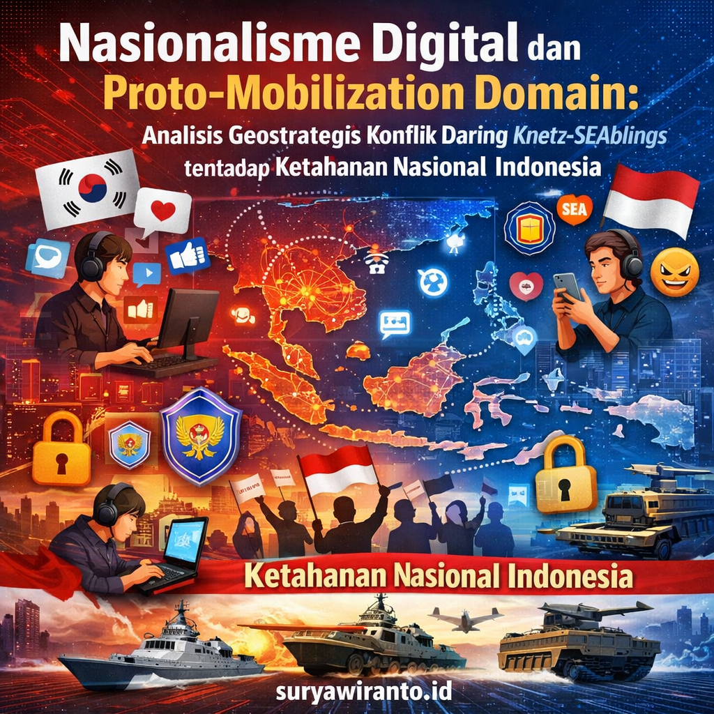 Nasionalisme Digital dan Proto-Mobilization Domain: Analisis Geostrategis Konflik Daring Knetz-SEAblings terhadap Ketahanan Nasional Indonesia