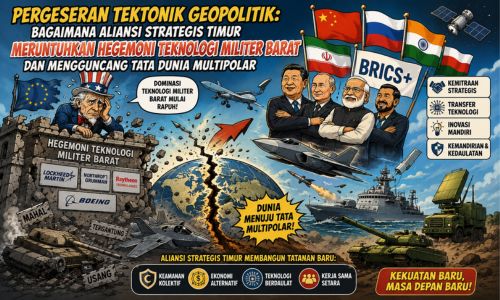 Pergeseran Tektonik Geopolitik: Bagaimana Aliansi Strategis Timur Meruntuhkan Hegemoni Teknologi Militer Barat dan Mengguncang Tata Dunia Multipolar